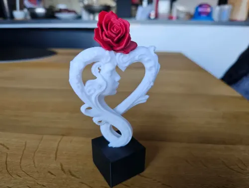 Escultura De La Elegancia De Regalo San Valentín - Foto 2