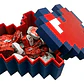 Caja De Corazón De Píxel De 8 Bits Para San Valentín - Miniatura 1