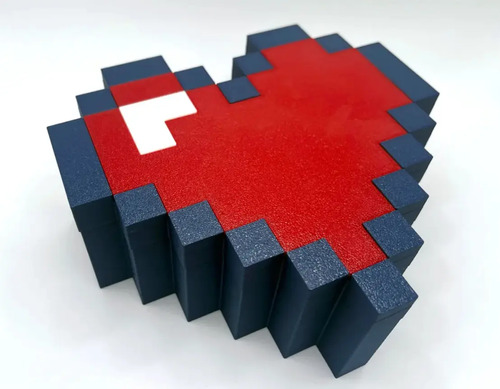 Caja De Corazón De Píxel De 8 Bits Para San Valentín - Foto 4