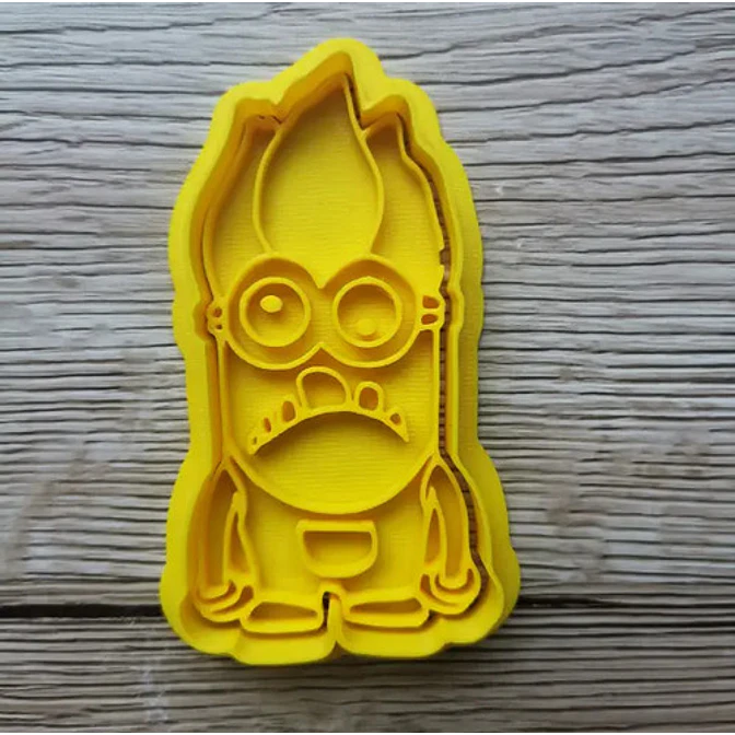 Pack De 4 Cortadores De Galletas Gru Minions 3
