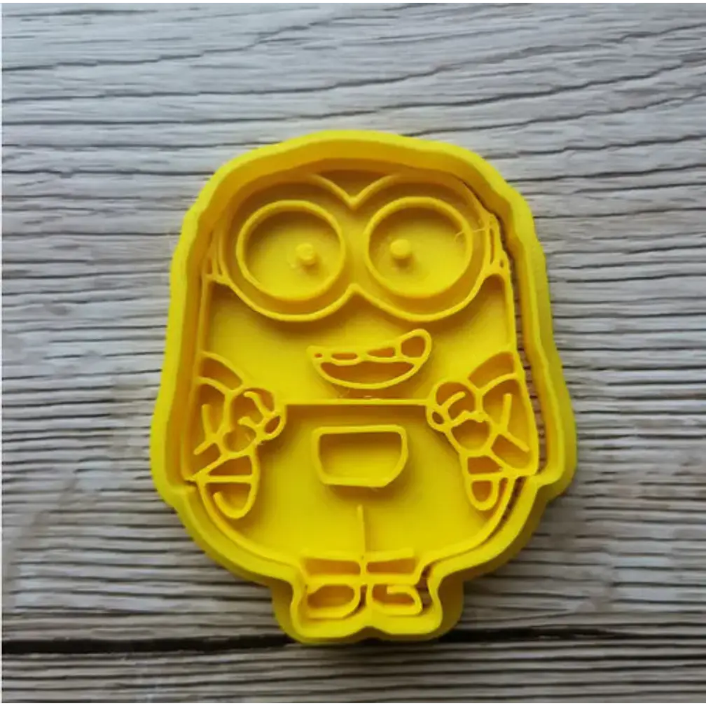 Pack De 4 Cortadores De Galletas Gru Minions 4
