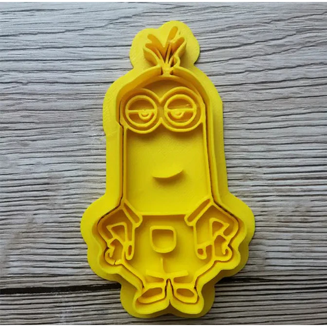Pack De 4 Cortadores De Galletas Gru Minions 5