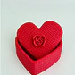 Caja De San Valentín- Corazón Tejido - Miniatura 3