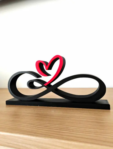 Cuadro Decorativo- Corazón Infinito De San Valentín - Foto 3