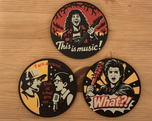 Posavasos - Stranger Things (pack 3 Un) - Foto 2