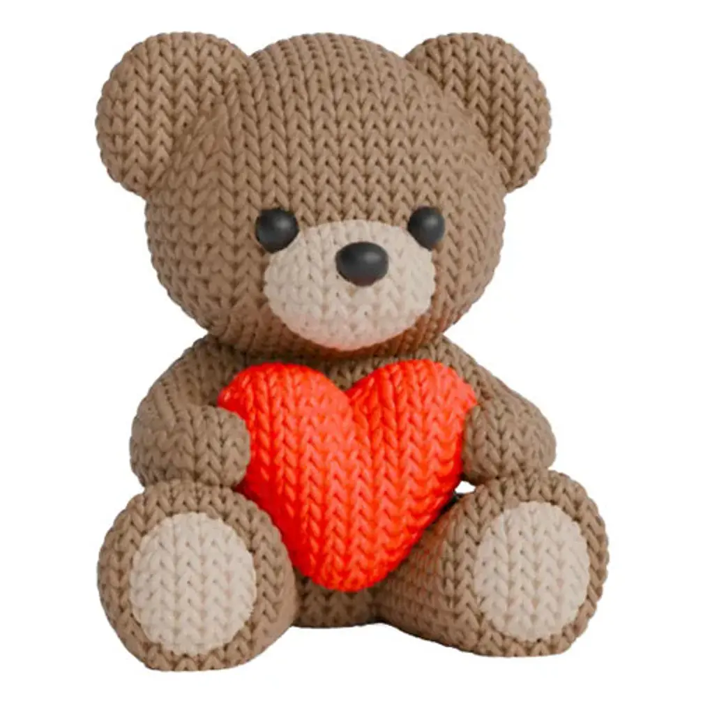 Peluche Osito De Punto Para El Día De San Valentín 1