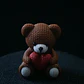 Peluche Osito De Punto Para El Día De San Valentín - Miniatura 2