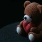 Peluche Osito De Punto Para El Día De San Valentín - Miniatura 3