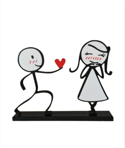 Cuadro Decorativo- Pareja De Enamorados San Valentín