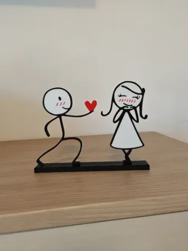 Cuadro Decorativo- Pareja De Enamorados San Valentín - Foto 2