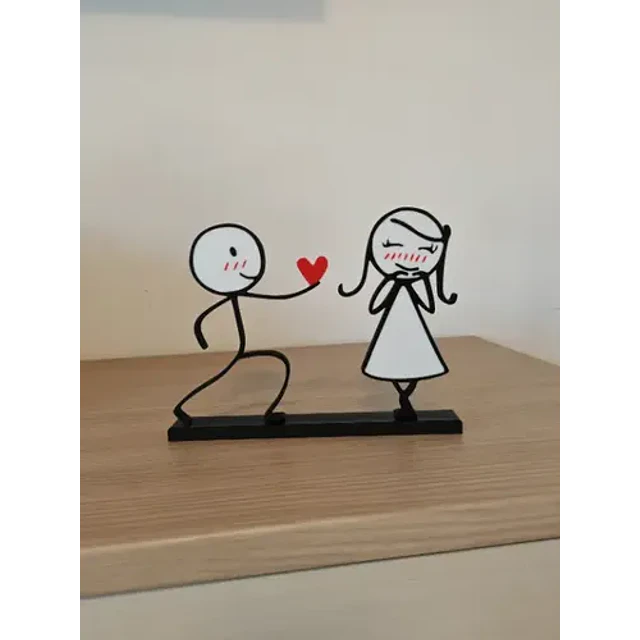 Cuadro Decorativo- Pareja De Enamorados San Valentín