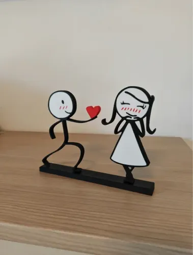 Cuadro Decorativo- Pareja De Enamorados San Valentín - Foto 3