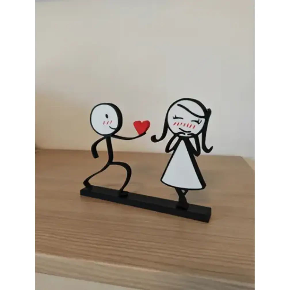 Cuadro Decorativo- Pareja De Enamorados San Valentín 3