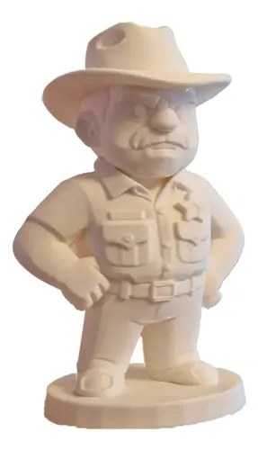 Figura Estatua Jim Hopper - Stranger Things