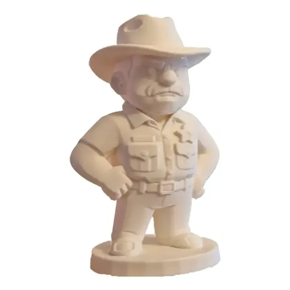 Figura Estatua Jim Hopper - Stranger Things 1