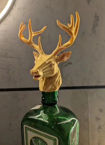 Tapón Vertedor De Botella Con Cabeza De Ciervo - Foto 5