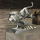 Estatua- León En Escaleras - Miniatura 3