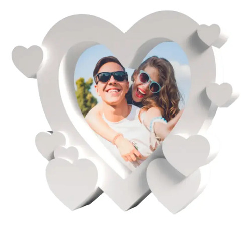 Marco De Fotos En Forma De Corazón - San Valentín