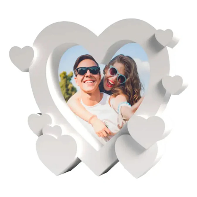 Marco De Fotos En Forma De Corazón - San Valentín 1