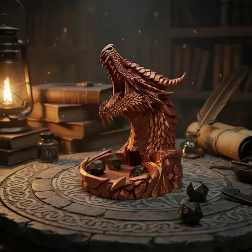 Torre De Dados Estilo Dragón - Foto 3