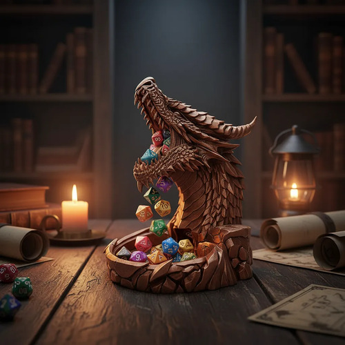 Torre De Dados Estilo Dragón - Foto 4
