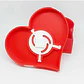 Caja De Corazón  Con Cerradura Para San Valentín - Miniatura 2