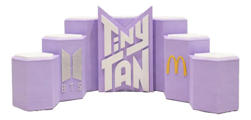 Soporte De Tiny Tan Bts (para Set Cajita Feliz)