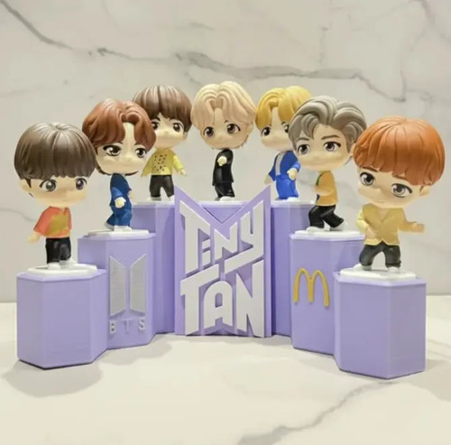 Soporte De Tiny Tan Bts (para Set Cajita Feliz) - Foto 3
