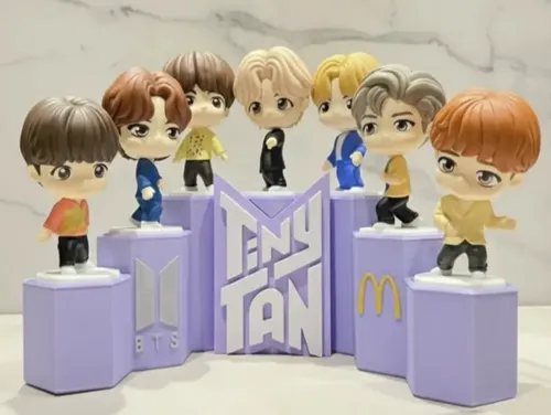 Soporte De Tiny Tan Bts (para Set Cajita Feliz) - Foto 4
