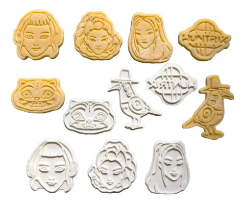 Cortadores De Galletas Estilo K-pop (pack 6 Un)