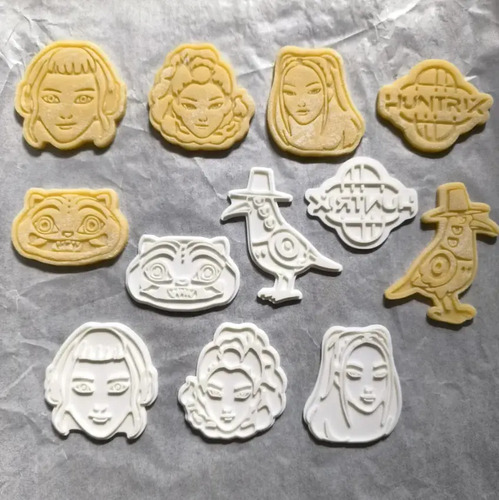 Cortadores De Galletas Estilo K-pop (pack 6 Un) - Foto 2