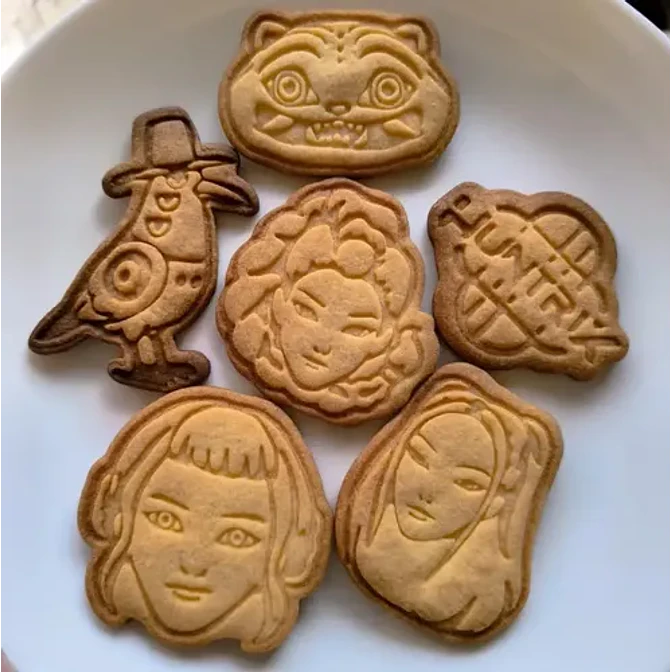 Cortadores De Galletas Estilo K-pop (pack 6 Un) 9
