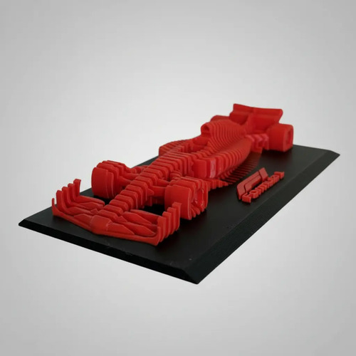 Escultura F1 En Capas - Foto 2