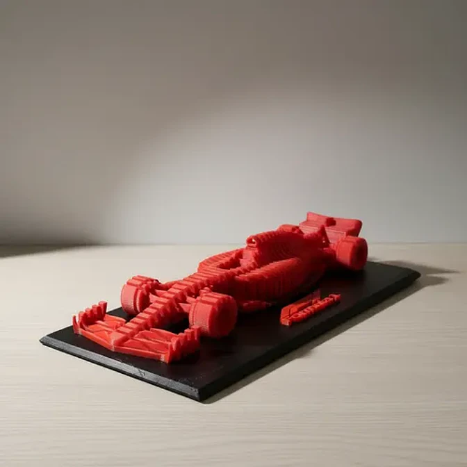Escultura F1 En Capas 3
