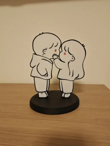 Cuadro Decorativo- Beso De Pareja Enamorada - Foto 2