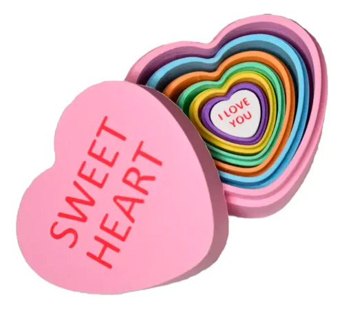 Decoración Corazones De Caramelo Para Regalo - San Valentín