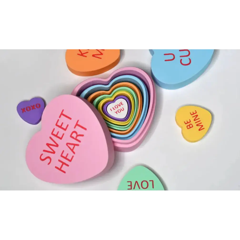 Decoración Corazones De Caramelo Para Regalo - San Valentín 2