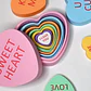 Decoración Corazones De Caramelo Para Regalo - San Valentín - Miniatura 2