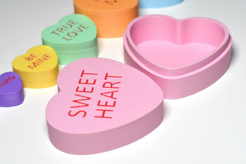 Decoración Corazones De Caramelo Para Regalo - San Valentín - Foto 4