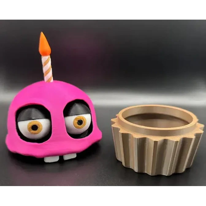 Figura Sr. Cupcake Carl - Fnaf 4