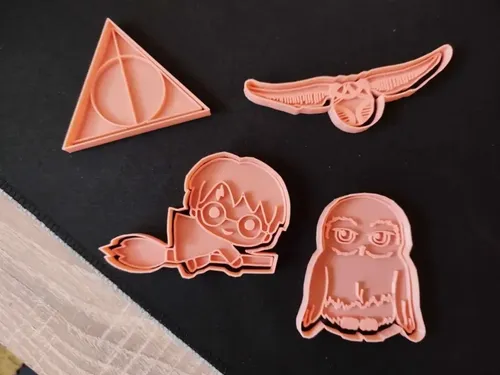 Cortador De Galletas - Harry Potter (pack 4 Un) - Foto 2