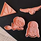 Cortador De Galletas - Harry Potter (pack 4 Un) - Miniatura 2