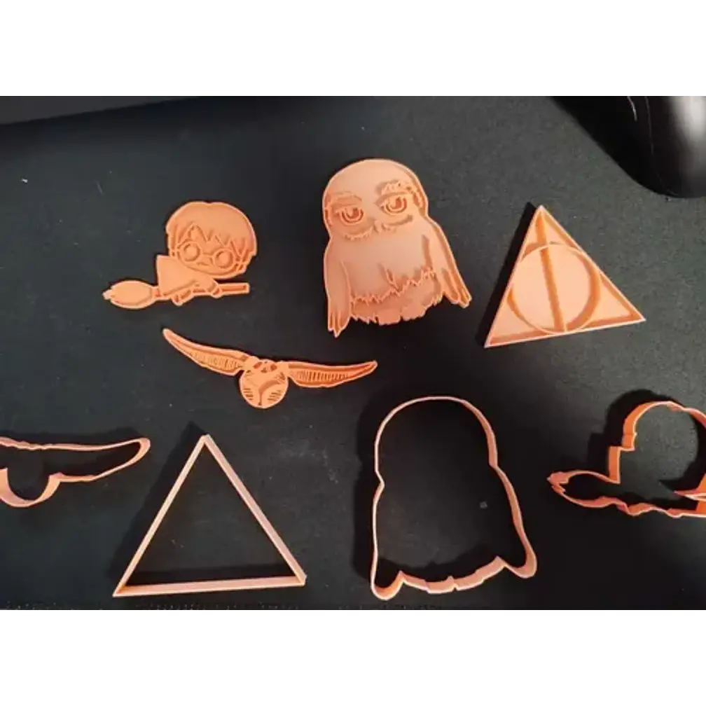 Cortador De Galletas - Harry Potter (pack 4 Un) 4