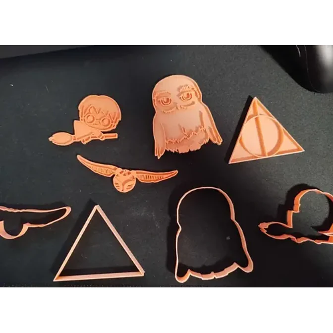 Cortador De Galletas - Harry Potter (pack 4 Un) 4