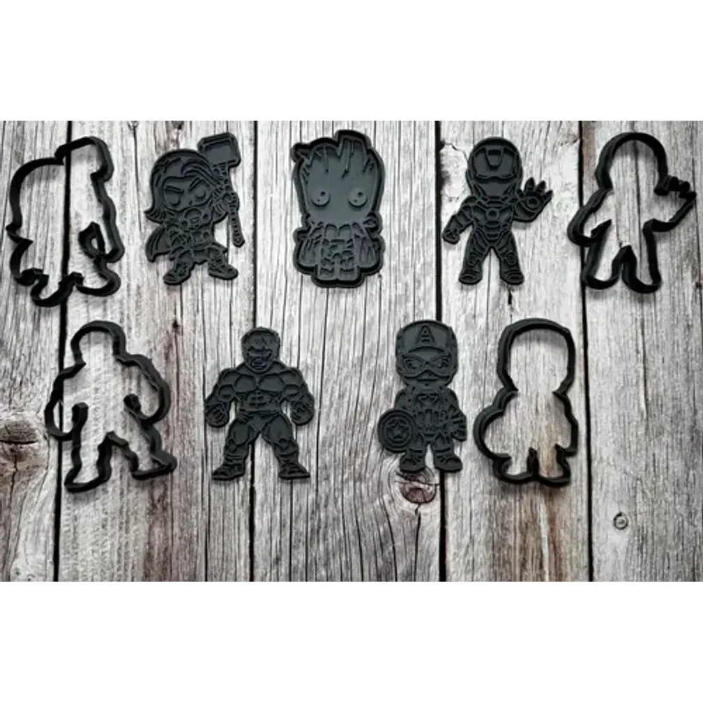 Cortadores De Galletas - Los Vengadores (pack 5 Un) 3