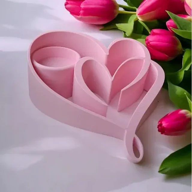 Portavelas Corazones Para El Día De San Valentín