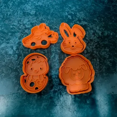 Cortadores De Galletas - Pascua (pack 4 Un) - Foto 3