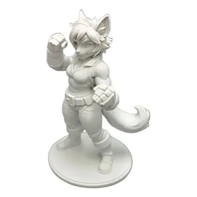 Feral Grace  Guerrera Furry Zorro Sexy 4