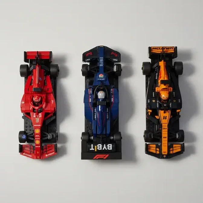 Soporte Vertical Legó F1 Pack De 3 6