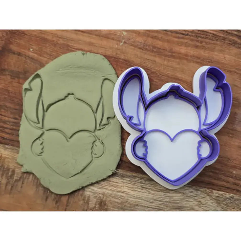 Stitch Amor San Valentín Cortador De Galletas 1